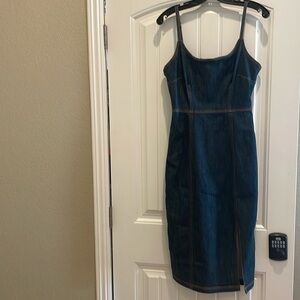Steve madden sexy denim dress NWT